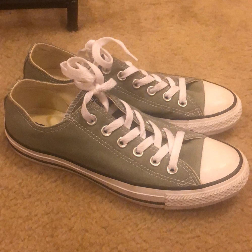 Olive Green Converse Chucks Men or Womens